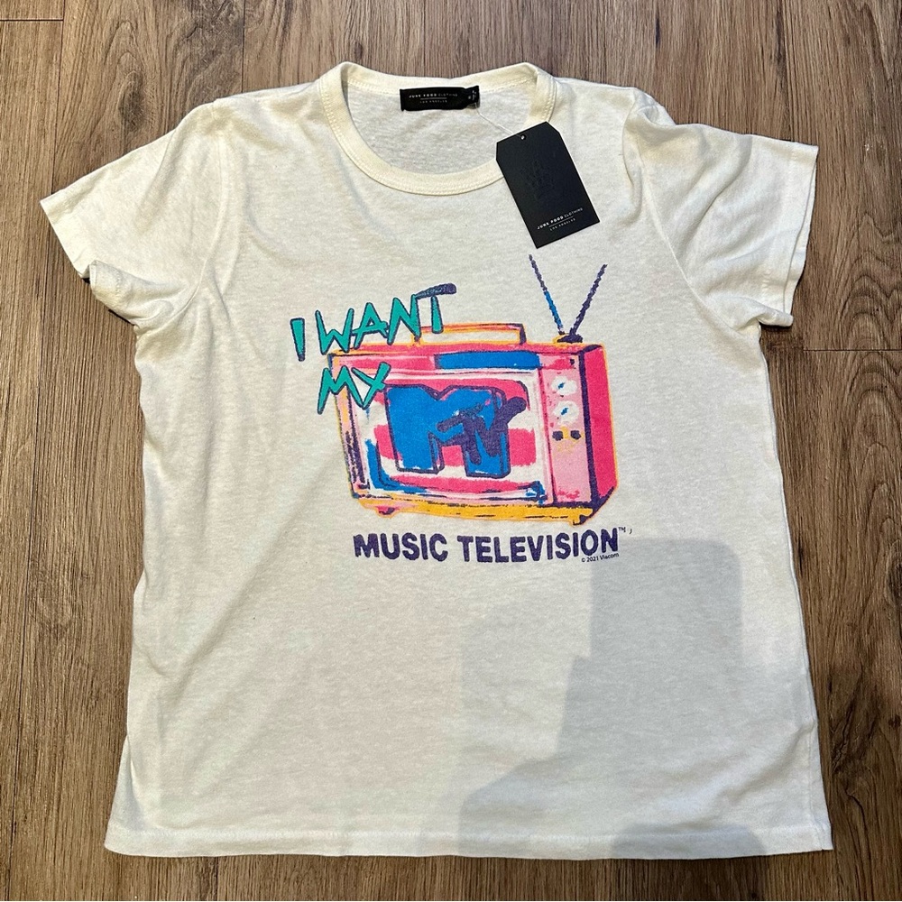 Junk Food MTV Spring Break Tee - Size XL NWT
